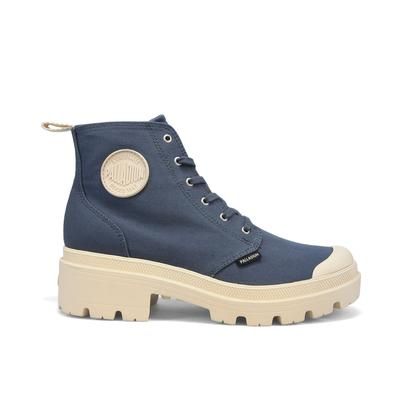 Palladiumboots Womens Pallabase Twill Vintage Indigo