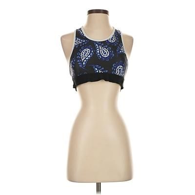 PRISMSPORT Tank Top Blue Paisley Pattern Halter Neckline Tops - Used - Size X-Small