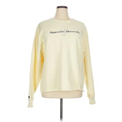 Jansport Sweatshirt: Yellow Tops - Size X-Large