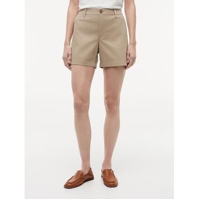 Tommy Hilfiger Women's Classic 5" Short - Beige - 18