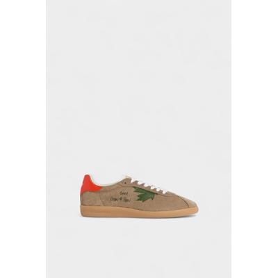 D2 - Dsquared2 Rebels Sneakers, Man, Beige, Size: 44