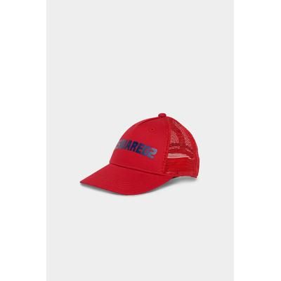 D2 - D2Kids Newborn Dsquared2 Baseball Cap, Red, Size: II