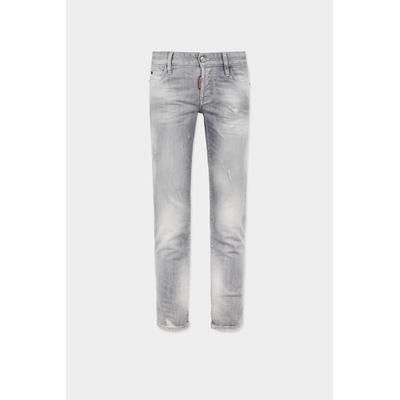 D2 - Brushed Grey Wash Skinny Jeans, Woman, Grey, Size: 38