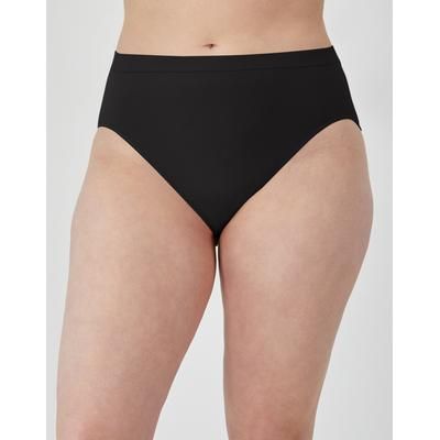 Bali Comfort Revolution Hi Cut Brief Black 8/9 Women's