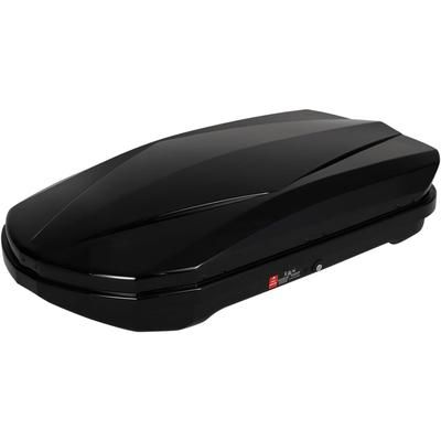 GAOMON 12.4 Cu Ft Rooftop Cargo Box Lockable Roof Cargo Carrier for SUV Truck Van Black one_size | CQC-F6QSQ0-MR01