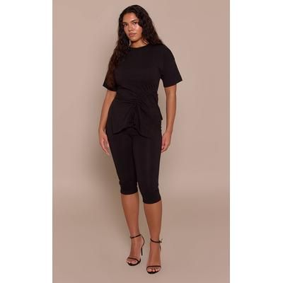 Shape Black Capri Trousers Co-ord