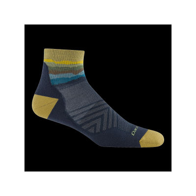 Men's Run Quarter Cushioned Ultra-Lightweight Running Socks