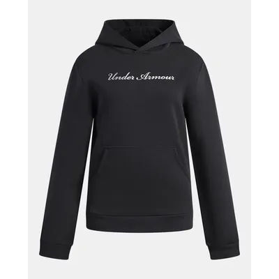 UA Rival Fleece Shimmer Girls' Hoodie