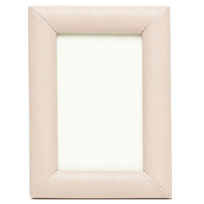 Pigeon And Poodle Eton Modern Classic Dusty Rose Leather Picture Frame - 4x6