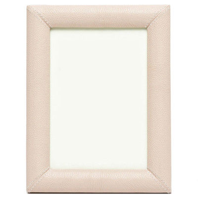 Pigeon And Poodle Eton Modern Classic Dusty Rose Leather Picture Frame - 5x7