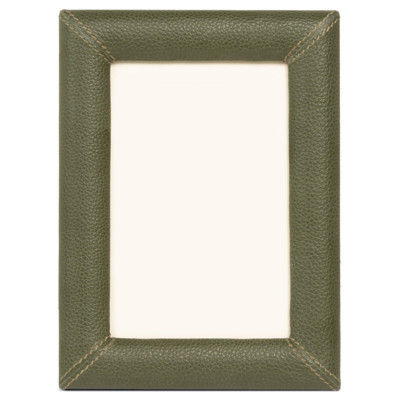 Pigeon And Poodle Eton Modern Classic Forest Leather Picture Frame - 4x6