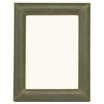 Pigeon And Poodle Eton Modern Classic Forest Leather Picture Frame - 5x7