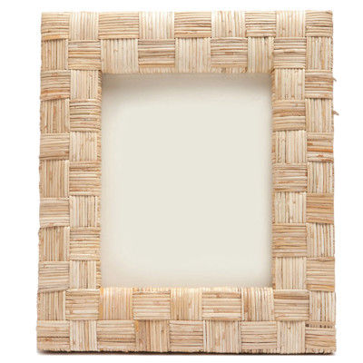 Pigeon And Poodle Genova Coastal Beach Natural Rope Picture Frame - 8x10