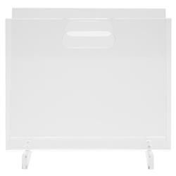 Pigeon and Poodle Laurel Modern Classic Clear Magazine Holder