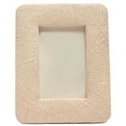 Pigeon And Poodle Ancona Coastal Beach Natural Woven Rattan Picture Frame - 4x6