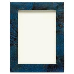 Pigeon And Poodle Colmar Coastal Beach Dark Blue Pen Shell Picture Frame - 5x7