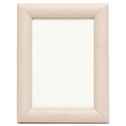 Pigeon And Poodle Eton Modern Classic Dusty Rose Leather Picture Frame - 5x7