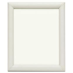Pigeon And Poodle Eton Modern Classic Light Grey Leather Picture Frame - 8x10