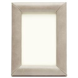 Pigeon And Poodle Eton Modern Classic Storm Leather Picture Frame - 4x6
