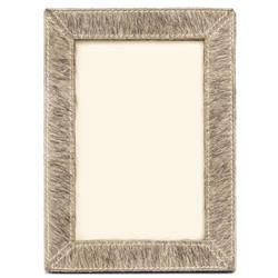 Pigeon And Poodle Verwood Rustic Lodge Grey Hides Pictrue Frame - 4x6