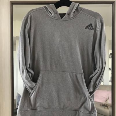 Adidas Jackets & Coats | Adidas Sweatshirt | Color: Gray | Size: M