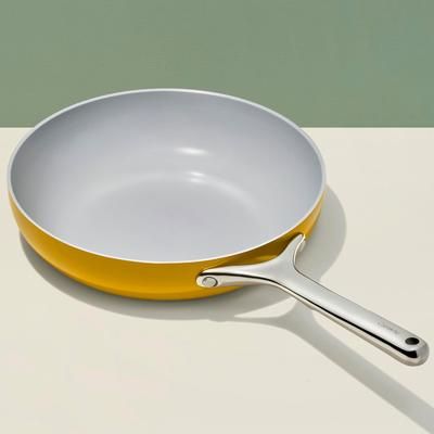 10.5" Fry Pan In Marigold | Non-Stick, Non-Toxic, PFAS-Free Ceramic Pans | Induction-Compatible For Healthy Cooking | Caraway