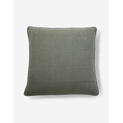 Antwerp Large Quilted Euro Sham by Pom Pom at Home, Ocean]algolia-hidden:boolean:true
