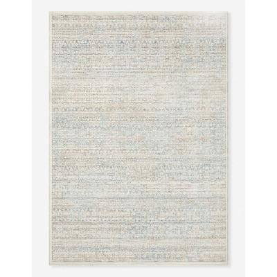 Zuma Rug by Amber Lewis x Loloi, Ivory and Multicolor, 5'3" Round