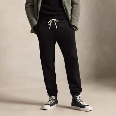 Ralph Lauren The RL Fleece Sweatpant in Polo Black - Size XXL
