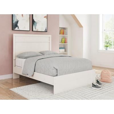 Stelsie Full Panel Bed, White