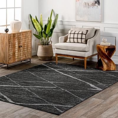 NuLoom Thigpen Contemporary Area Rug, Dark Gray