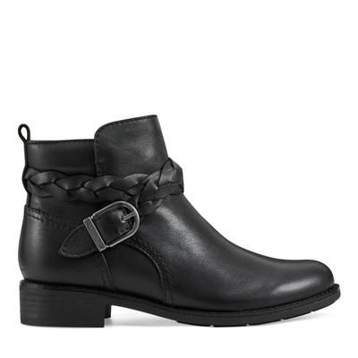 Womens Bootie Shoe | Bootie Shoes | earth® Nicole Round Toe Stacked Heel Casual Booties | Size 9.5 | Earth Shoes