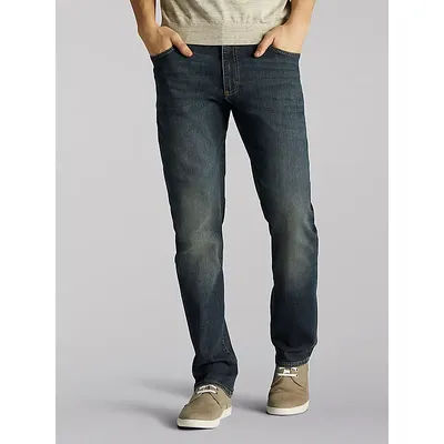 Lee Extrm Mot Strght Fit Tprd Jeans BT Maverick (Size 46 x 28)