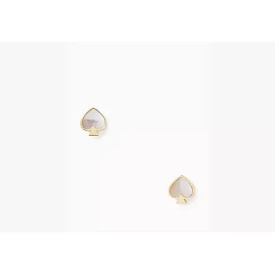 Kate Spade Signature Spade Studs, cream