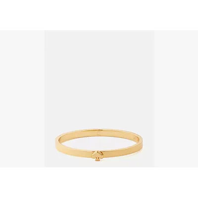Kate Spade Everyday Spade Thin Metal Bangle, gold