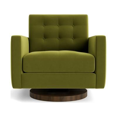 Eliot Swivel Chair Royale Apple Green Mid-Century Modern