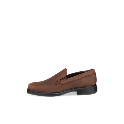 ECCO Helsinki 2 - Men's Nubuck Loafer - Brown