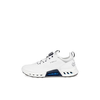 ECCO Golf Biom C4 Boa - Men's Leather Gore-Tex Shoe - White