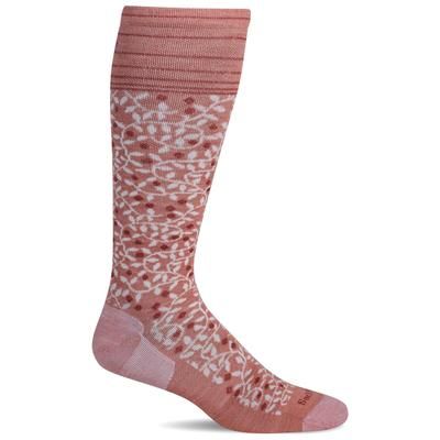 Women's New Leaf | Firm Graduated Compression Socks S/M Black | Lifestyle Compression by Sockwell Socks