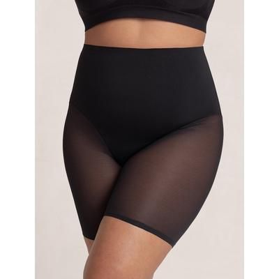 Shapermint Essentials Everyday Empower Mesh Shaper Shorts Shapewear Black 4XL