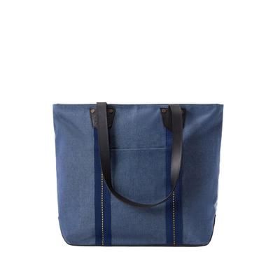 Robert Talbott Freeman Canvas Tote Bag - Denim Blue