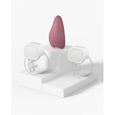 S9 Massage Bundle: Double S9 Breast Pump and One Chest Massager