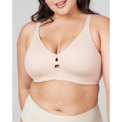 Spanx Women's Low Profile Wireless Minimizer Bra in Champagne Beige