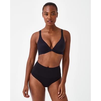 Spanx Women's SPANXsmooth® Bra-llelujah Adjustable Plunge Wireless Lift Bra in Black