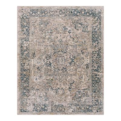 Livabliss Mirabel Mbe-2312 Area Rug, 12' x 15' - Blue/Beige