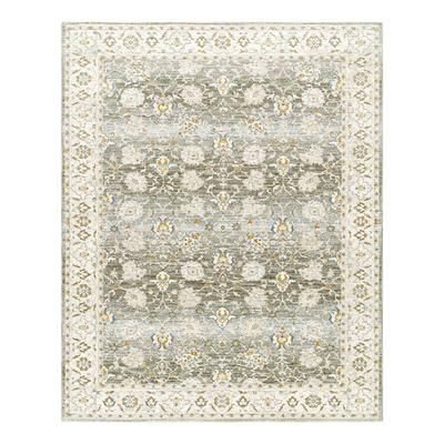 Livabliss Dresden Dre-2312 Area Rug, 10' x 14' - Olive/Ivory
