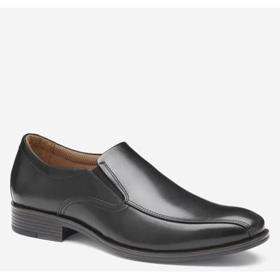 Johnston & Murphy Men's Reeve Run-Off Venetian Loafer - Black Full Grain - Size 10 - M