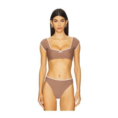 LPA Drizella Top in Brown. - size S (also in M)