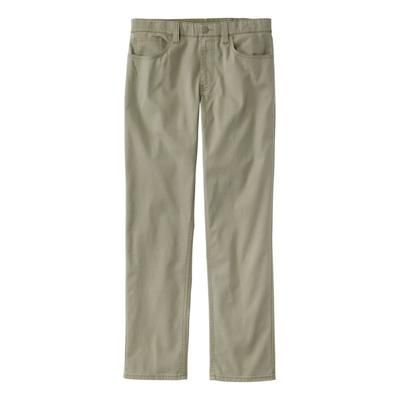 Men's BeanFlex Performance Canvas Pants, Five-Pocket, Standard Fit Olive Gray 44x29, Tencel Cotton Blend L. L.Bean