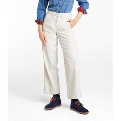 Women's 207 Vintage Jeans, High-Rise Wide-Leg Colors Natural 2 Petite, Denim L. L.Bean